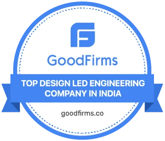 GoodFirms Badge - Top Design Led Enginnering Company In India