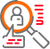 User Research & Evaluation Icon
